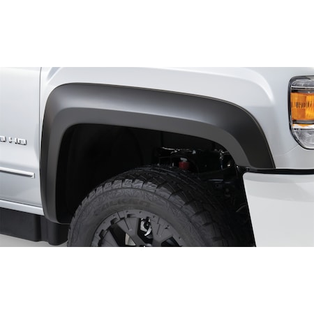 Bushwacker FRONTS ONLY/15-16 SIERRA 2500/3500 HD EXT-A-FENDER STYLE FENDER FLARES 40131-02
